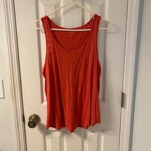 Dept 222 Orange Tank Top Size L